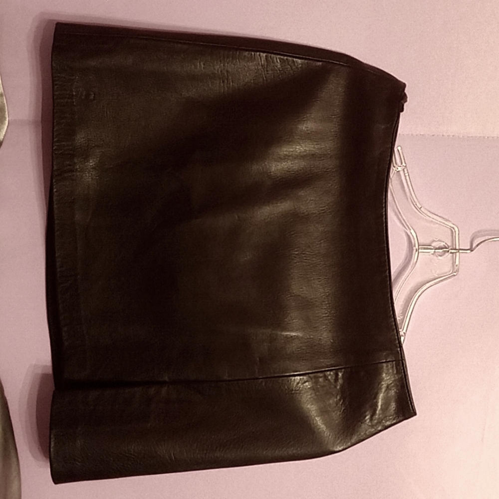 Leather Skirt